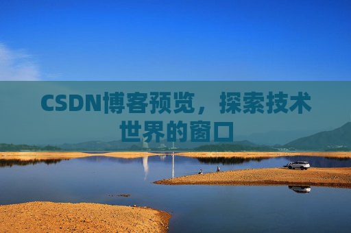 CSDN博客预览,探索技术世界的窗口